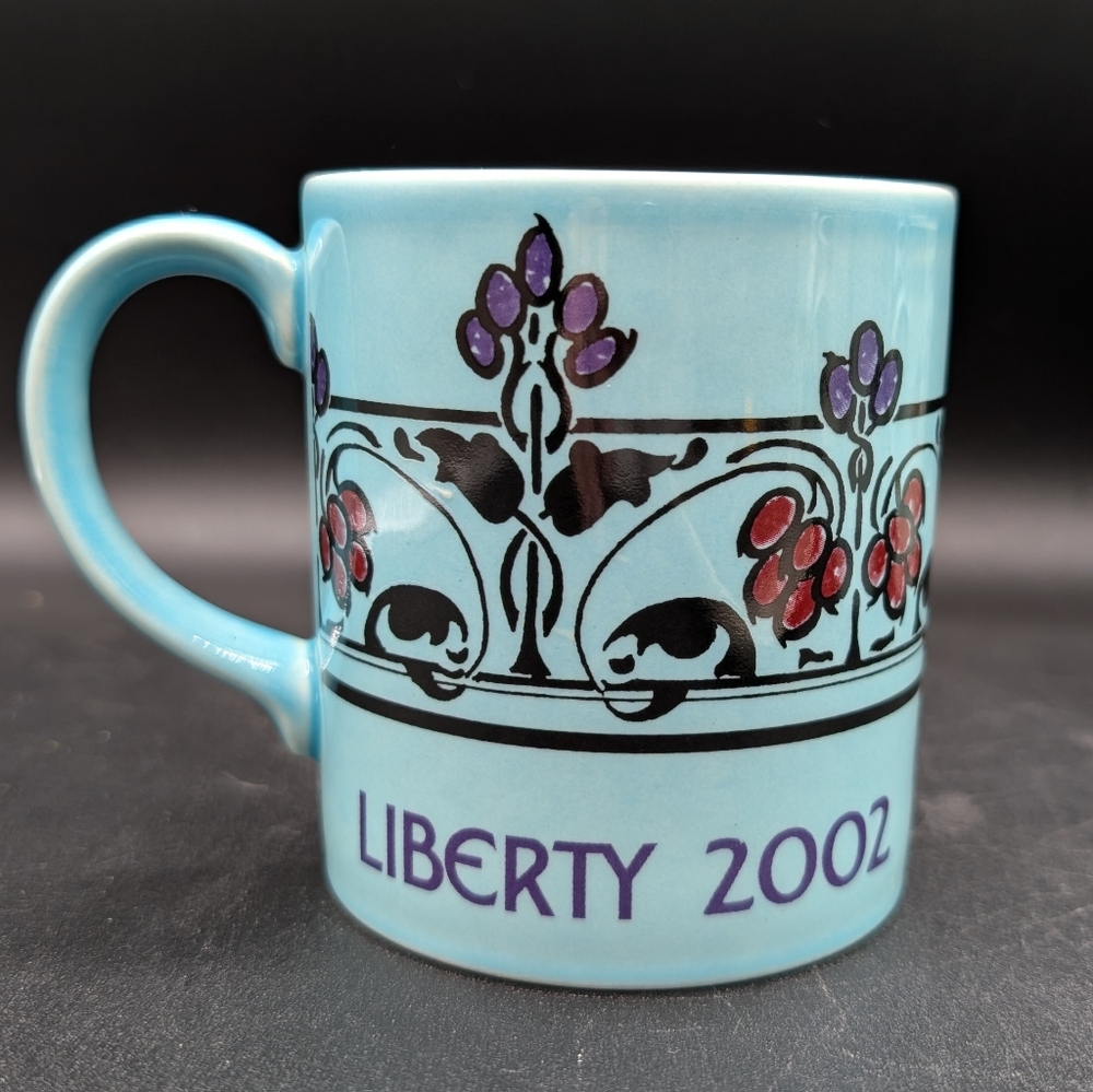 2002 Liberty London Year Mug, Poole Pottery, Made In England